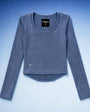 TREV Curated Women’s Vintage Crop Long Sleeve T-Shirts 3