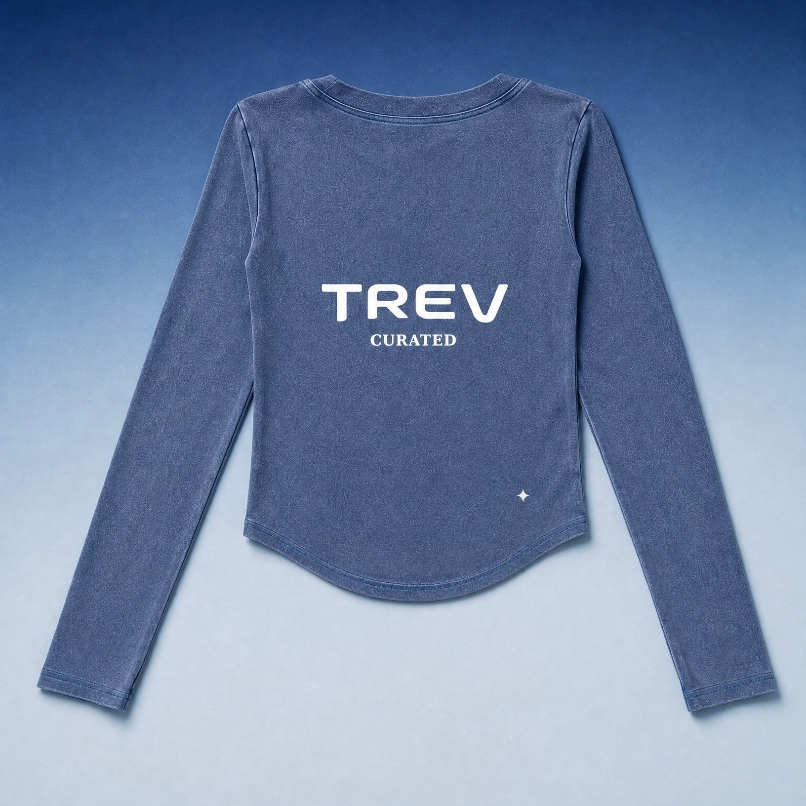 TREV Curated Women’s Vintage Crop Long Sleeve T-Shirts 4
