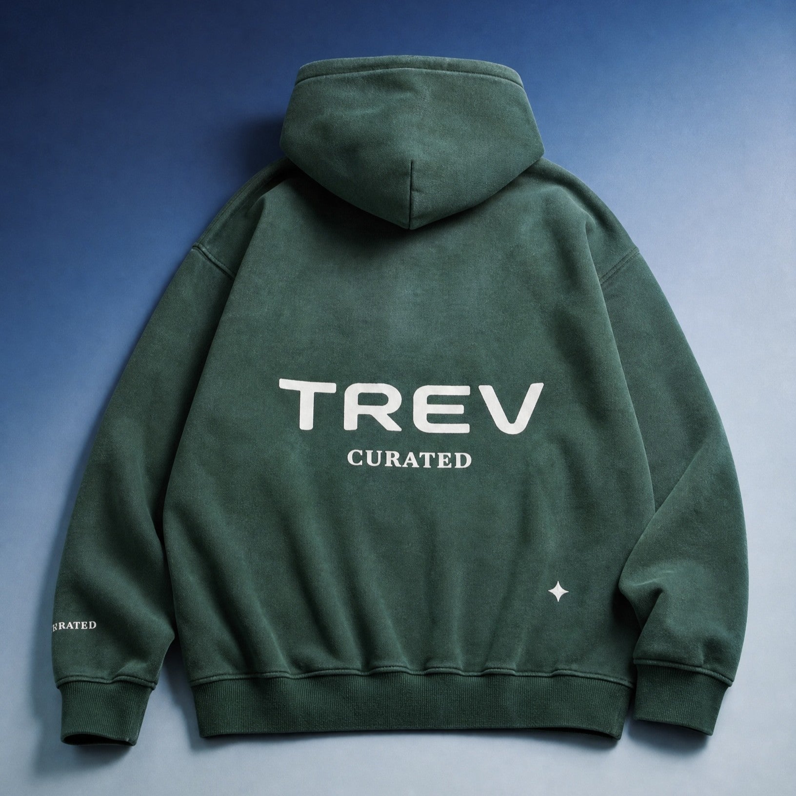 TREV Curated Sunfade Oversized Hoodies