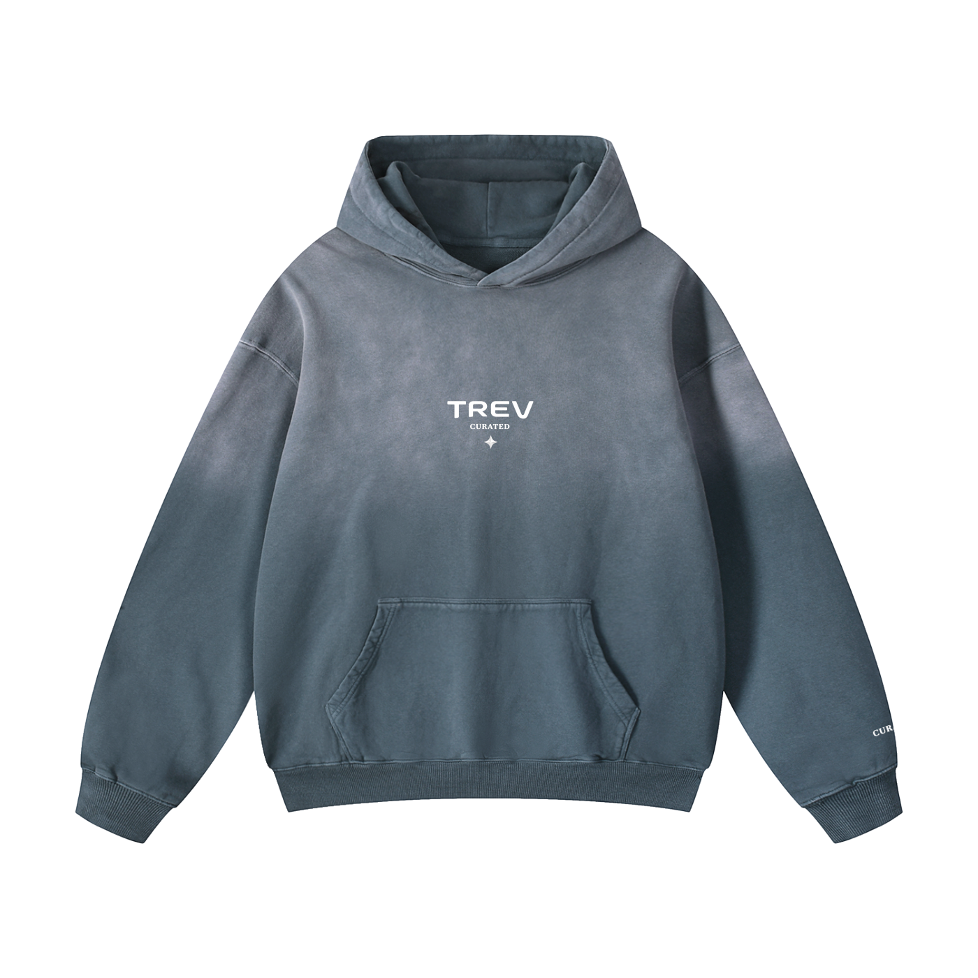 (PRE-ORDER) TREV Curated Unisex Heavyweight Sunfade Oversized Hoodie