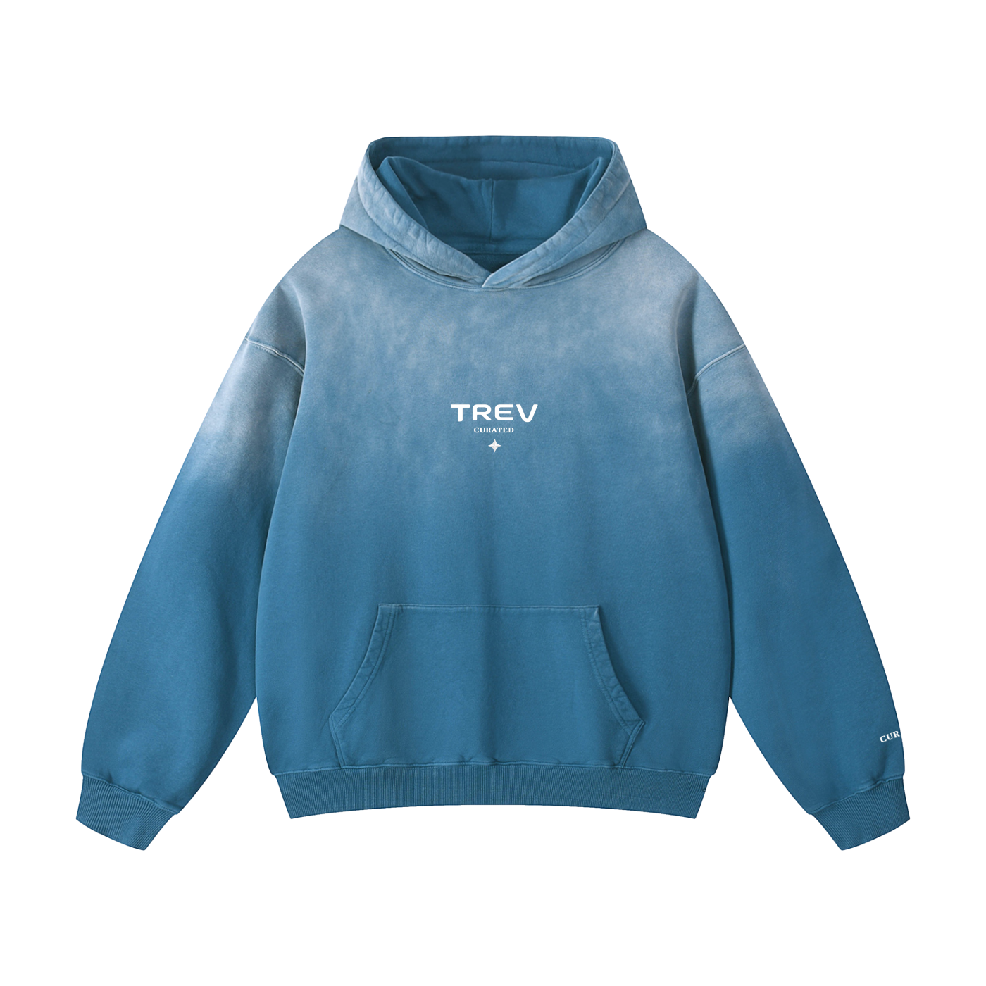 (PRE-ORDER) TREV Curated Unisex Heavyweight Sunfade Oversized Hoodie