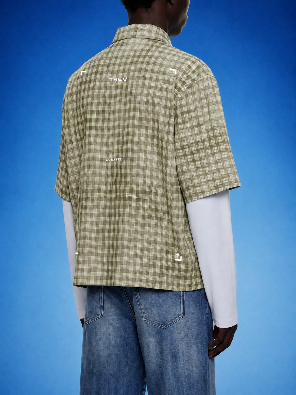 (PRE-ORDER) TREV Curated Unisex Acid Plaid Layers Sleeves Shirts